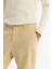 Erkek Bej Klasik Bel Kalın Fitilli Kadife Chino Relaxed Fit Pantolon A42Y3017 12