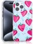 iPhone 12 Pro Uyumlu Kılıf Magsafe Şarj Özellikli Zore Stilo Kapak-Pembe-Mavi 2