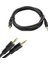 Fully G-502B 3.5 mm Stereo Erkek Erkek 1.5 Metre Aux Kablo Teyp Ses Kablosu 2