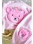Teddy Bear Peluş Nakış Kız Çocuk takım - Pembe 5