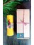 Dekoratif Doğal Petek Balmumu Mum 14 cm x 4.5 cm Sarma Tek Blok Mum Kutulu Süslü Beeswax Candle 3