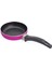 Teflon Mini Sos Tavası 12 cm – Pembe 2