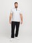 Jack Jones Erkek Jcofusion Yüksek Yaka Beyaz Tişört 12278562 4