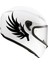 Tek Renk Kanat ( Wing Helmet Stickers ) Kask Sticker Etiket Modeli 2 1