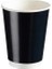 12 Oz Double Wall Karton Bardak Siyah 20'li 1