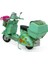 Dekoratif Metal Scooter Sepetli 3