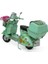 Dekoratif Metal Scooter Sepetli 5