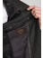 Ribas Erkek Siyah Likralı Pamuk Karışımlı Ekose Desenli Slim Fit Spor Blazer Ceket 3