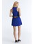 ED202301-09 Sonia Dry-Touch Kadın Tenis Elbisesi Royal Mavi (Tenis, Golf, Pickleball, Dans) 3