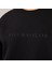 Siyah Kadın Sweatshirt, 3 Iplik Kumaş, Normal Fit 2