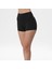 ED2308-10 Çağla Dry-Touch Yüksek Bel Kısa Tayt Siyah 2