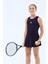 ED7747-21 Serena Dry-Touch Kız Çocuk Tenis Eteği Lacivert ( Tenis , Golf , Pickleball , Dans ) 1