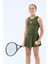 ED7747 Serena Spor Etek Haki - Kız Çocuk (Tenis, Golf, Pickleball, Dans) 2