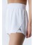 Ed 2349-01 Tamara Piliseli Sporcu Şort Beyaz (Tenis, Koşu, Pilates, Yoga, Pickleball) 4