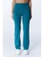 Ed 2329-01 Donatella Yoga Spor Flare Pantolon Petrol (Pilates, Koşu, Tenis, Golf) 5