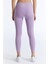 ED7783-02 Hola Long Legging Yüksek Belli Tam Boy Kadın Taytı Lila 3