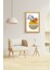 Soyut Tasarım Çerçeveli Camlı Tablo 23.5 x 33,5 1