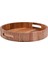 Dayanıklı Akasya Yuvarlak Tepsi 30 cm -7B145 2