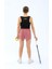 Ed 2349-07 Tamara Dry-Touch Piliseli Kız Çocuk Şort Gül Kurusu (Tenis, Koşu, Pilates, Yoga, Pickleball) 5