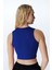 Ed 2343-04 Barty Dry-Touch Crop Kolsuz Kadın Üstü Royal Mavi 5