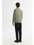 Erkek Yeşil Bisiklet Yaka Içi 3 Iplik Şardonlu Sweatshirt B001033 4