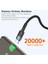 0.50CM Pd 100W Qc4.0 Süper Hızlı Type-C To Type-C Şarj Data Kablosu Batarya Korumalı 5