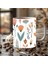 Renkli Karışık Çiçek Şeklinde 3 Boyutlu Tasarım Seramik Kupa Mug 4