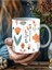 Renkli Karışık Çiçek Şeklinde 3 Boyutlu Tasarım Seramik Kupa Mug 5