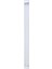 4 Adet 100 Watt 120 cm Kristal Beyaz LED Bant Armatür Beyaz Işık 3