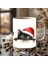 Yılbaşı Kedi Temalı 3 Boyutlu Tasarım Seramik Kupa Mug 2