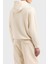 Jakarlı Pamuklu Regular Fit Kapüşonlu Sweat Erkek Sweat EM001007 AF13700 U1088 2