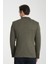 Ribas Erkek Yeşil Likralı Pamuk Karışımlı Ekose Desenli Slim Fit Spor Blazer Ceket 4