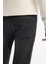 Erkek Siyah Eskitme Yıkama Jean Pantolon A42y3524 5