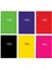 Color Free Plastik Kapak Kareli Defter A5 100 Yaprak 2