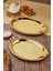 Metal 2'li Oval Tepsi Gold CKR3538 1
