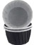 Cupcake Kalıbı Orta Boy Düz Renk 50*39 mm (50 Adet) Siyah 1