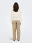 Kadın Yuvarlak Yaka Oversize Örme Kazak - 15339575 3