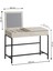 DECORMET LİNDA MAKYAJ MASASI TRAVERTİNE 5