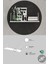 DECORMET Armoni Raf Seti 200X200X720 Metal Beyaz+Ahşap P.Beyaz 015 0010 020 020 76 1