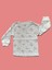 Minilkabebe Hayvan Desenli Çocuk Mevsimlik Pijama Takımı Krem 2