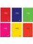 Color Free Pp Kapak Dikişli Kareli Defter A4 100 Yaprak 320442-99 1