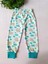 Minilkabebe Ay ve Bulut Desen Çocuk Pijama Takımı Pamuklu 4
