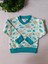 Minilkabebe Ay ve Bulut Desen Çocuk Pijama Takımı Pamuklu 5