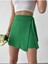 Fitilli Yandan Bağlama Detaylı Şort Etek 2