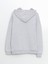 Xsıde Ayı Teddy Baskılı Oversize Kadın Kalın Hoodie 3