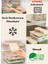 Saklama Kabı Buzdolabı Organizer Set Buzdolabı Düzenleyici Saklama Kabı Mikrodalga Difriz Uyumlu 3