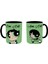 Powerpuff Girls Buttercup Baskılı Kupa Bardak Içi ve Kulbu Siyah 3