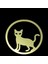 14 Ayar Altın Kolye Ucu kedi GM586 1 gr 1