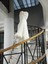 Italyan Angora Cepli Kapüşonlu Kürklü Kaban (85 Cm) 5