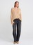 71769 Eskitmeli Mini Baloon Denim Pantolon-Siyah 1